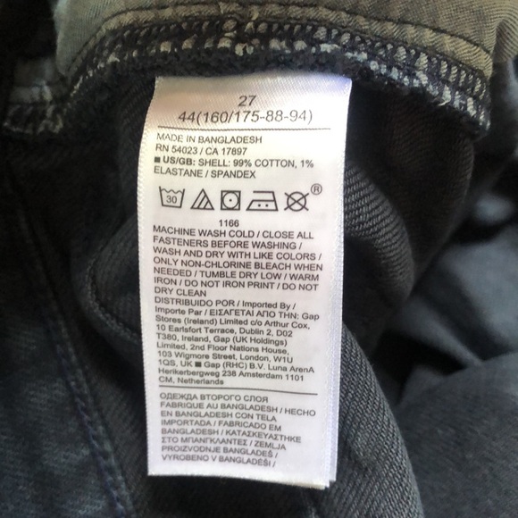 Banana Republic Wide-Leg Crop Jean NWOT barrel utility style - Picture 8 of 8